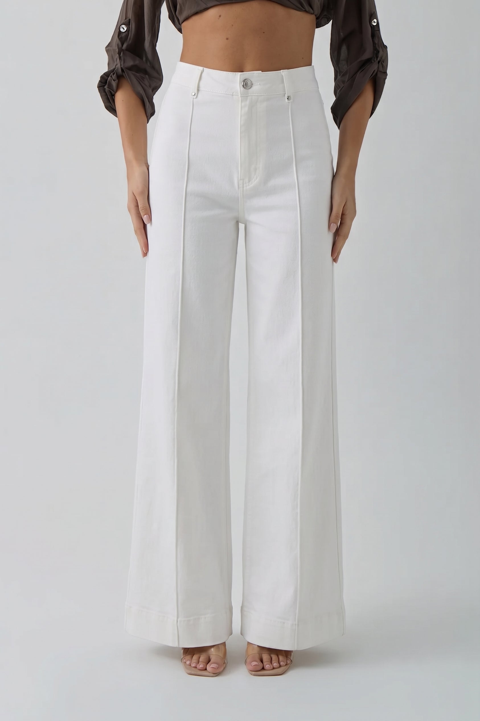 Pantalone Sofia bianco|Colore:Bianco