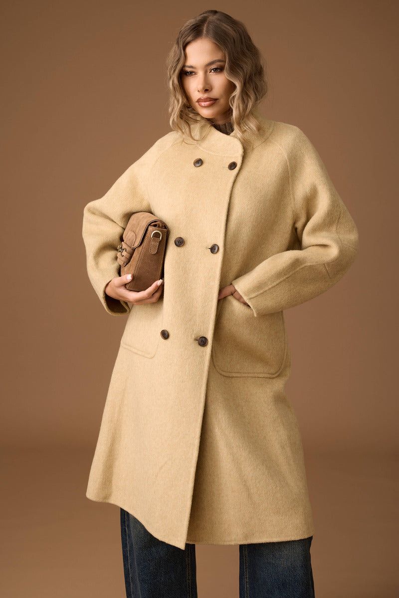Cappotto Lungo Amy giallo|Colore:Giallo