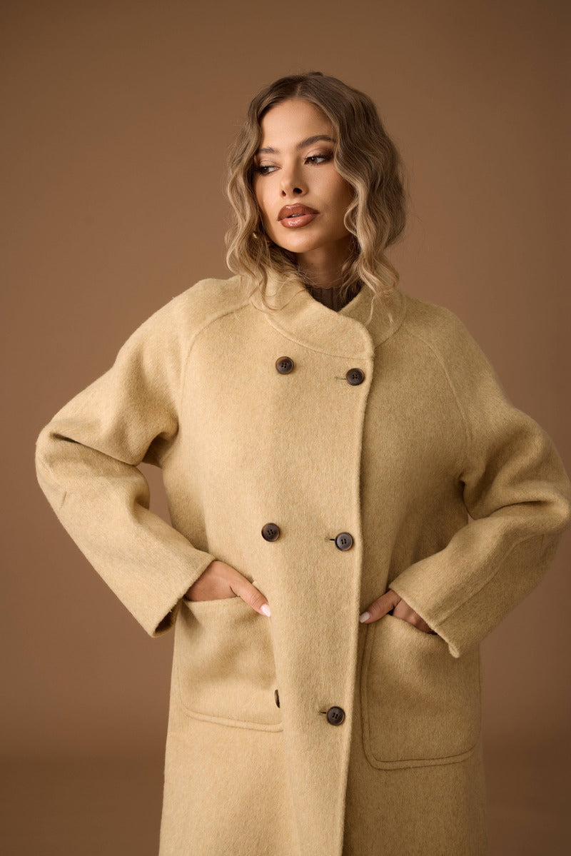 Cappotto Lungo Amy giallo|Colore:Giallo
