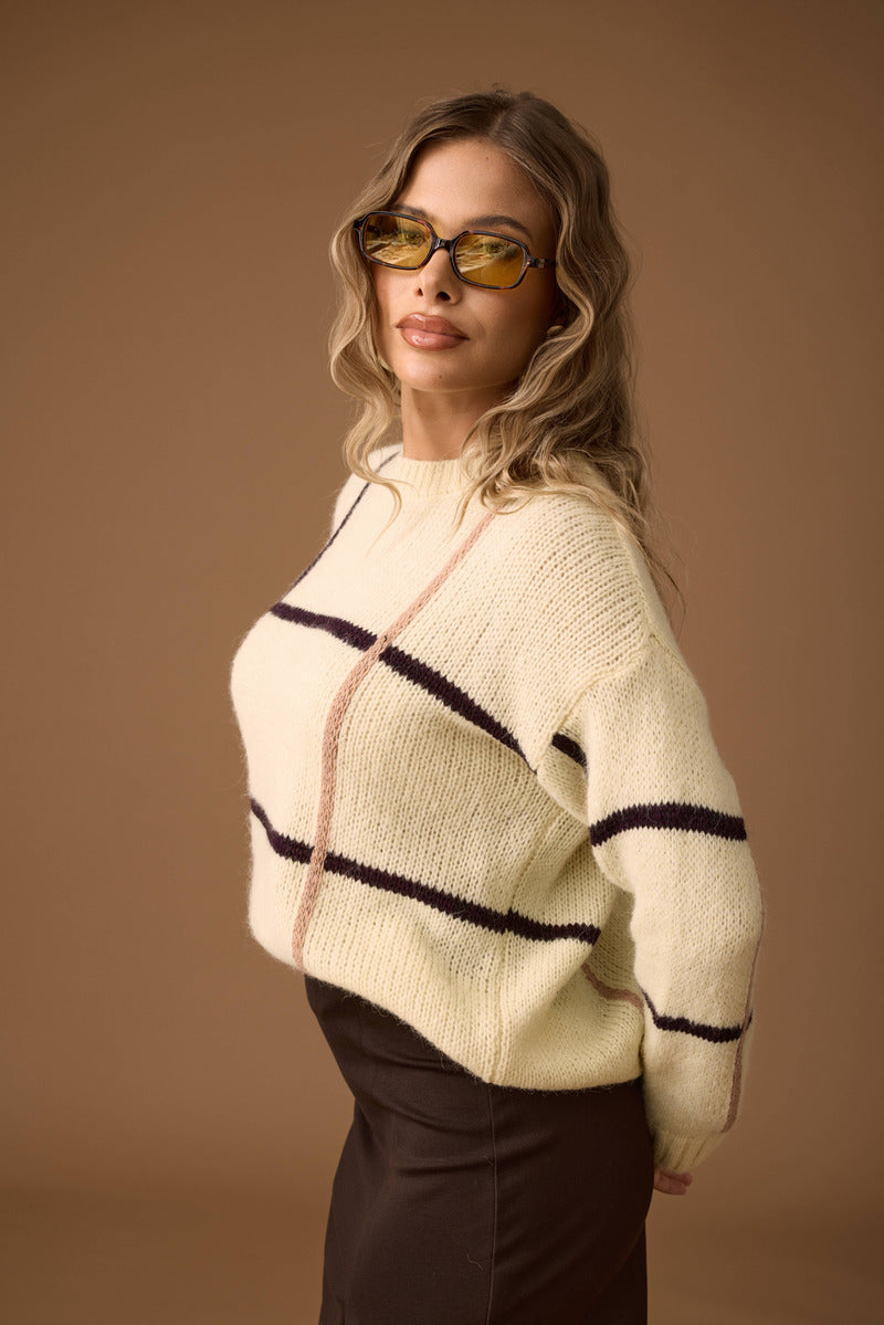 Pull Mondrian Giallo|Colore:Giallo