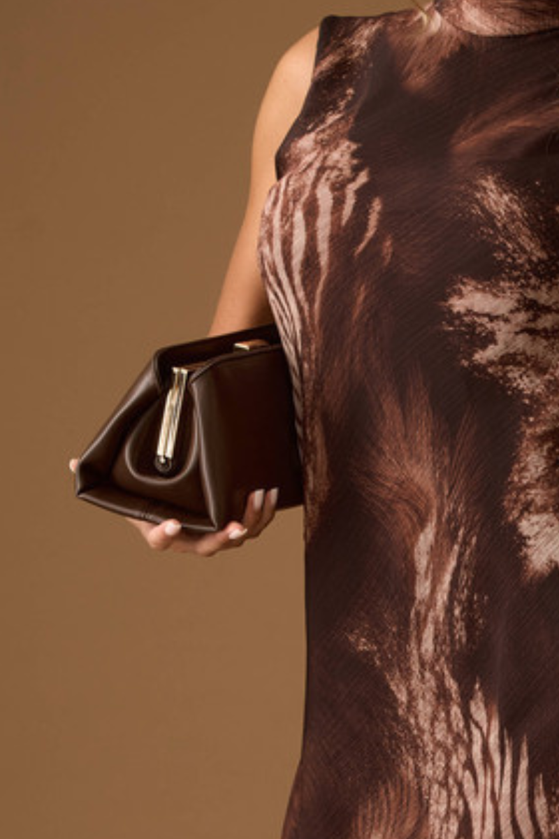 Clutch Elegance Testa di moro|Colore:Testa di moro