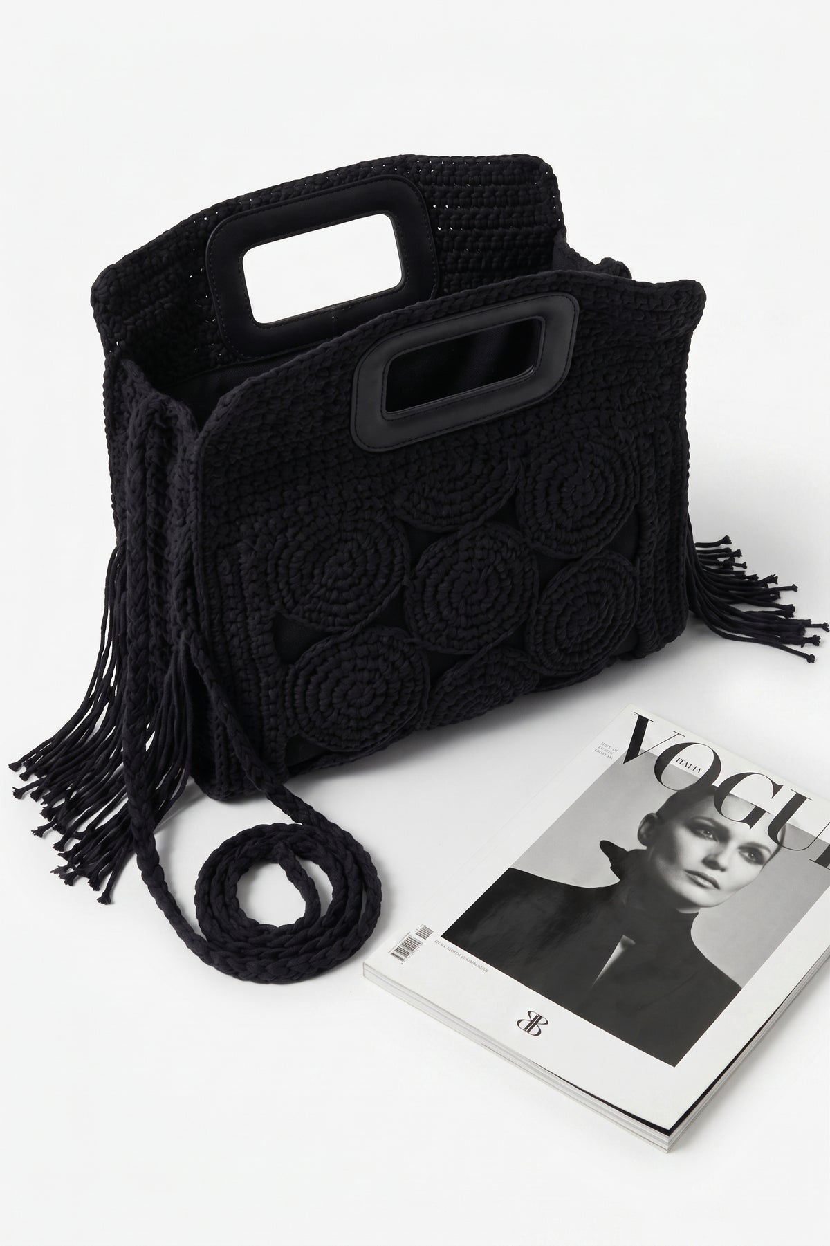 Borsa Greek nero|Colore:Nero