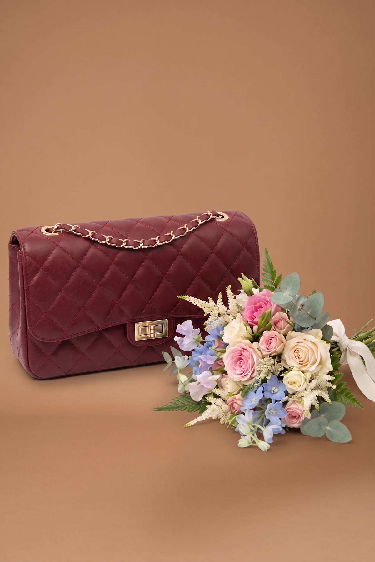Borsa A Spalla Mod. Margot bordeaux|Colore:Bordeaux