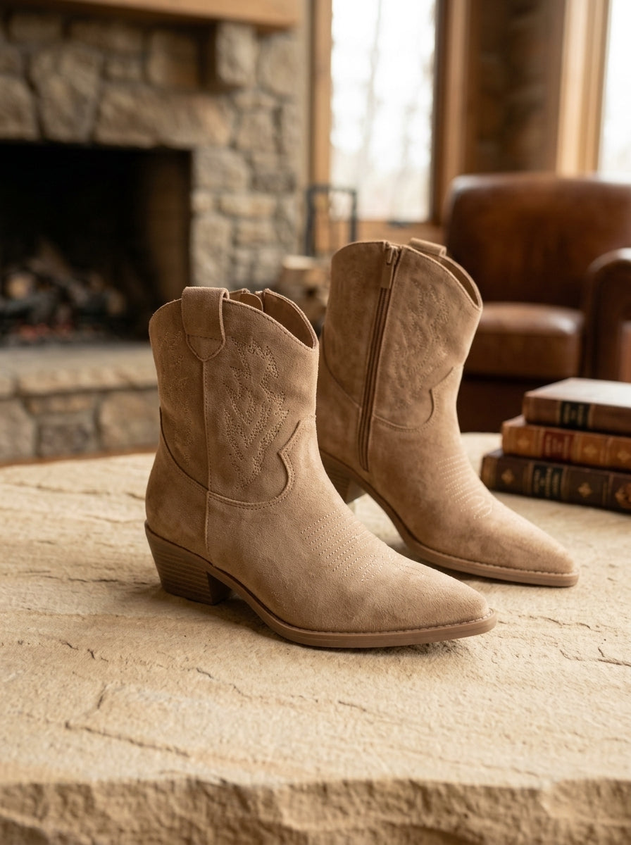 Camperos Con Ricamo beige|Colore:Beige