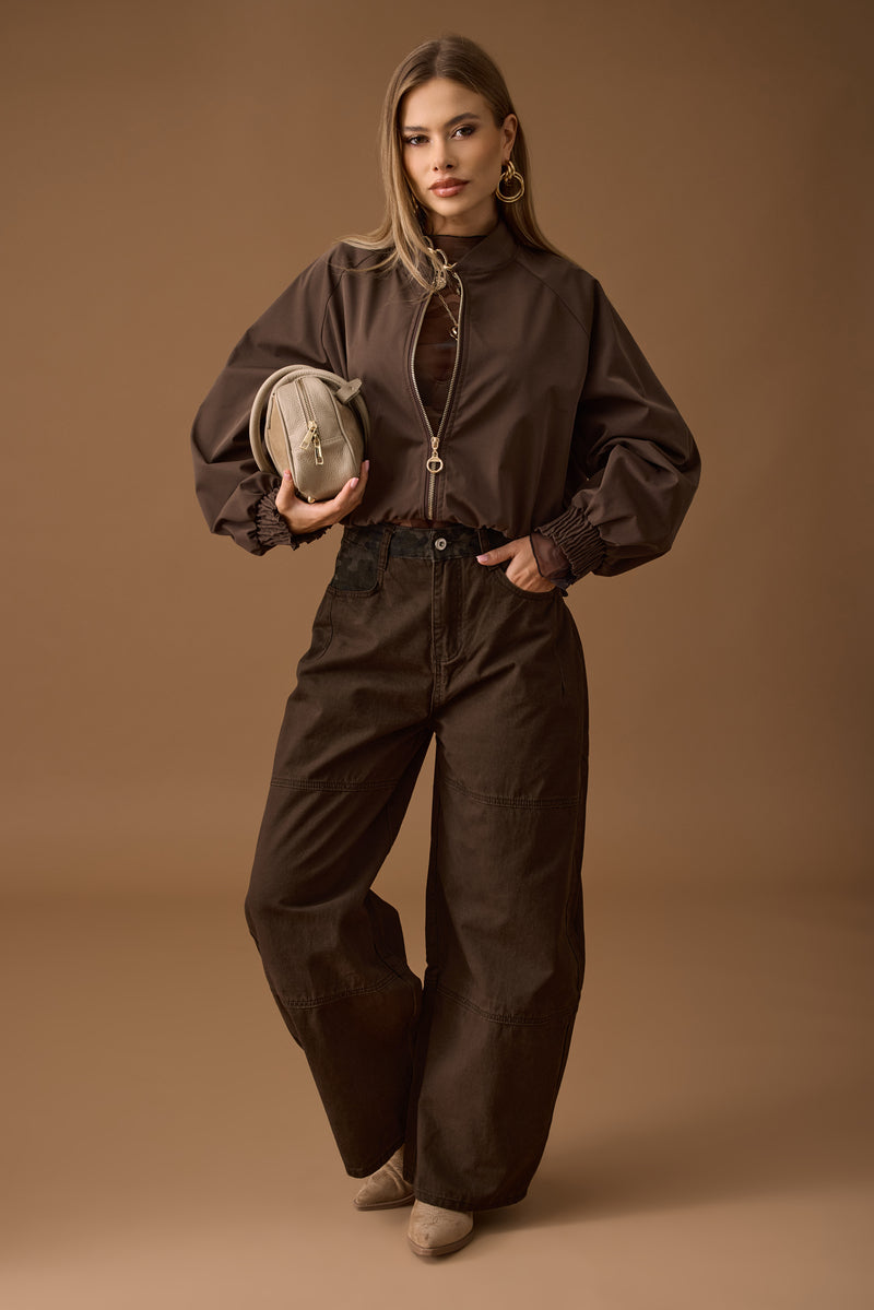 Pantalone Ballon Military testa di moro|Colore:Testa di moro