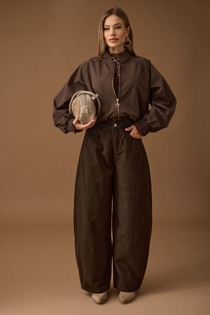 Pantalone Ballon Military testa di moro|Colore:Testa di moro