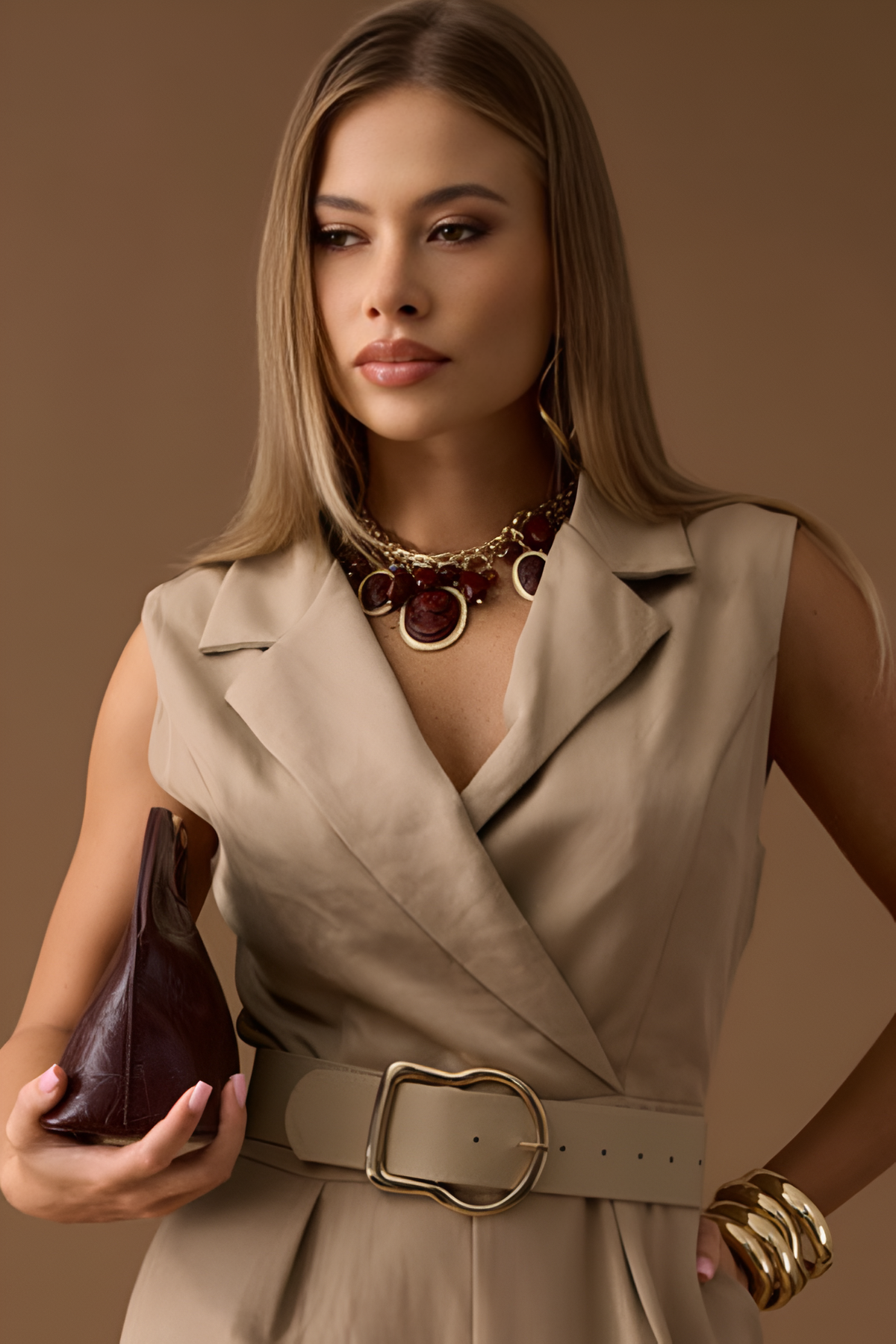 Collana Victoria Borgogna|Colore:Borgogna