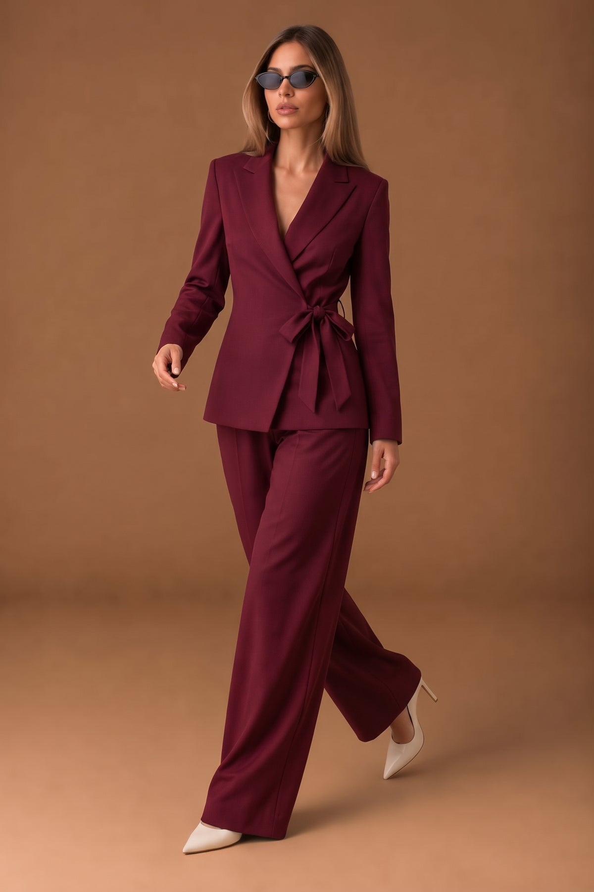 Coordinato Nina borgogna|Colore:Borgogna