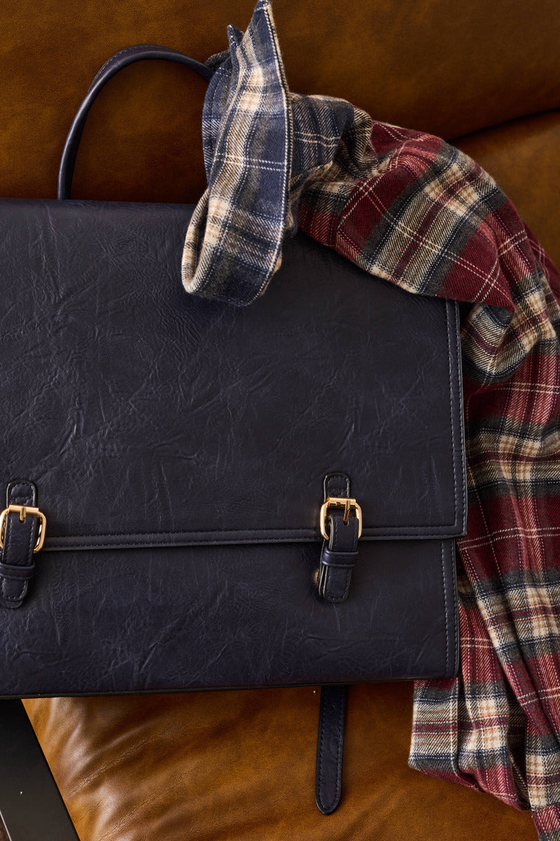 Borsa Cartella blu|Colore:Blu