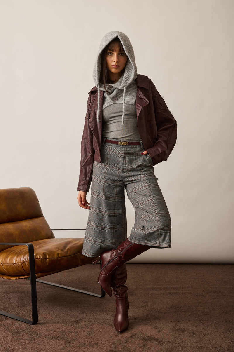 Bermuda Scozzese grigio|Colore:Grigio
