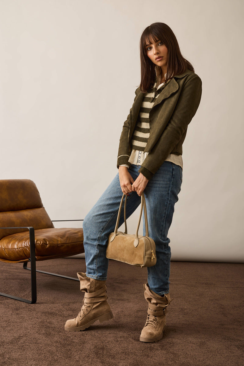 Jeans Carrot Fit denim|Colore:Denim
