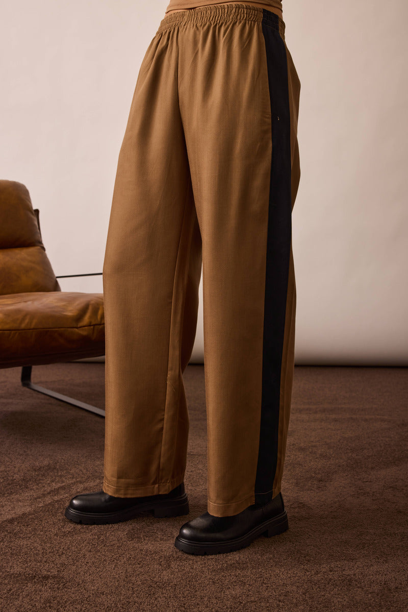 Pantalone Fascia tabacco|Colore:Tabacco