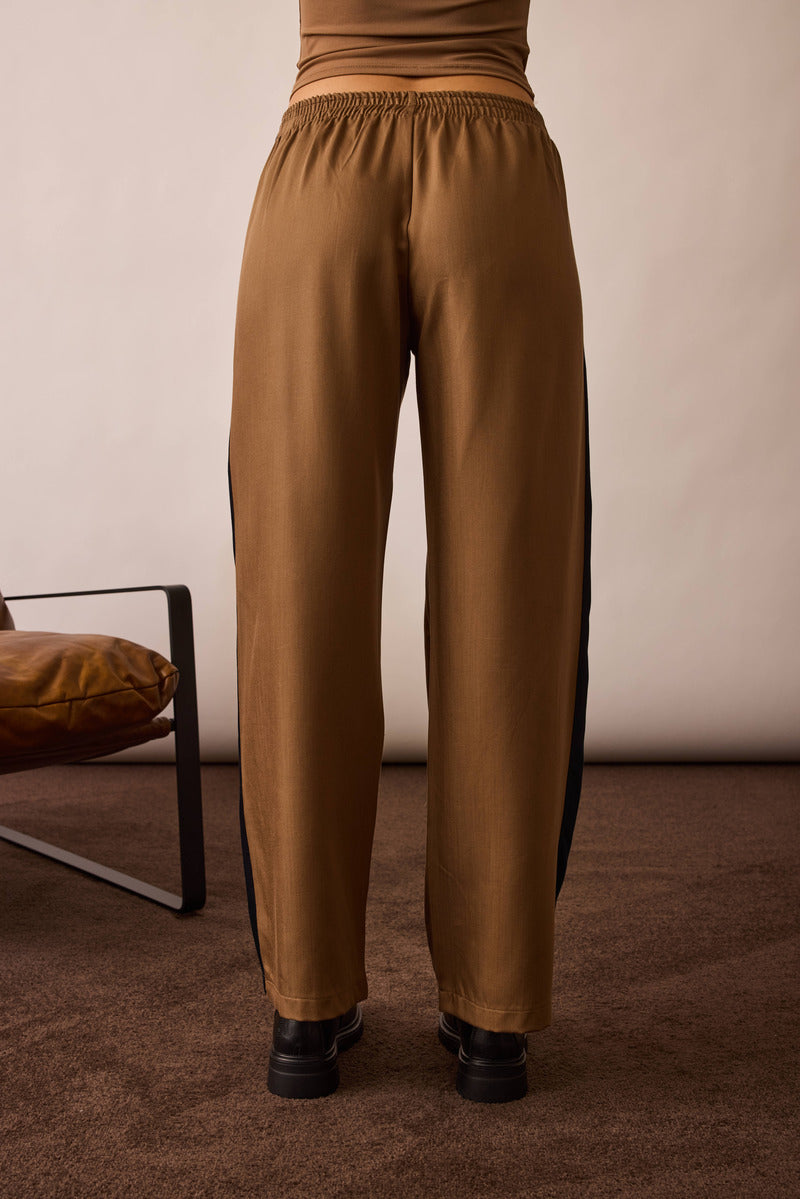 Pantalone Fascia tabacco|Colore:Tabacco