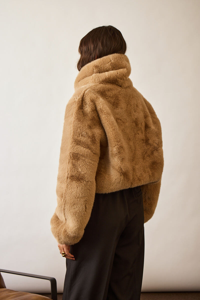 Bomber Teddy beige|Colore:Beige