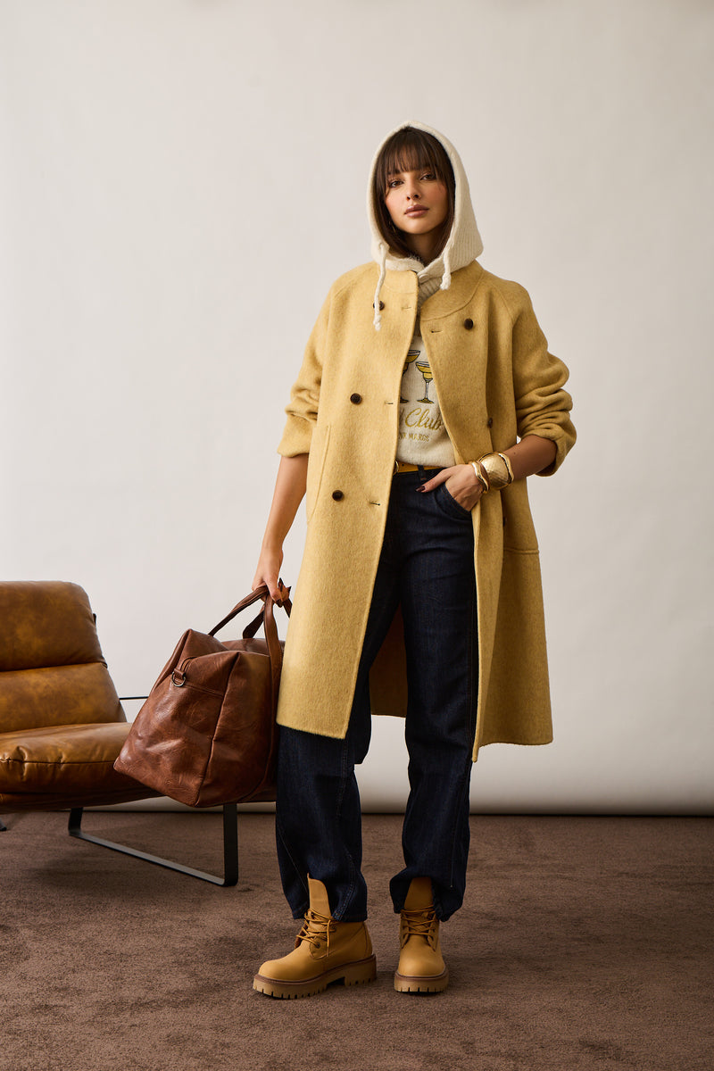 Jeans Palazzo denim scuro|Colore:Denim scuro