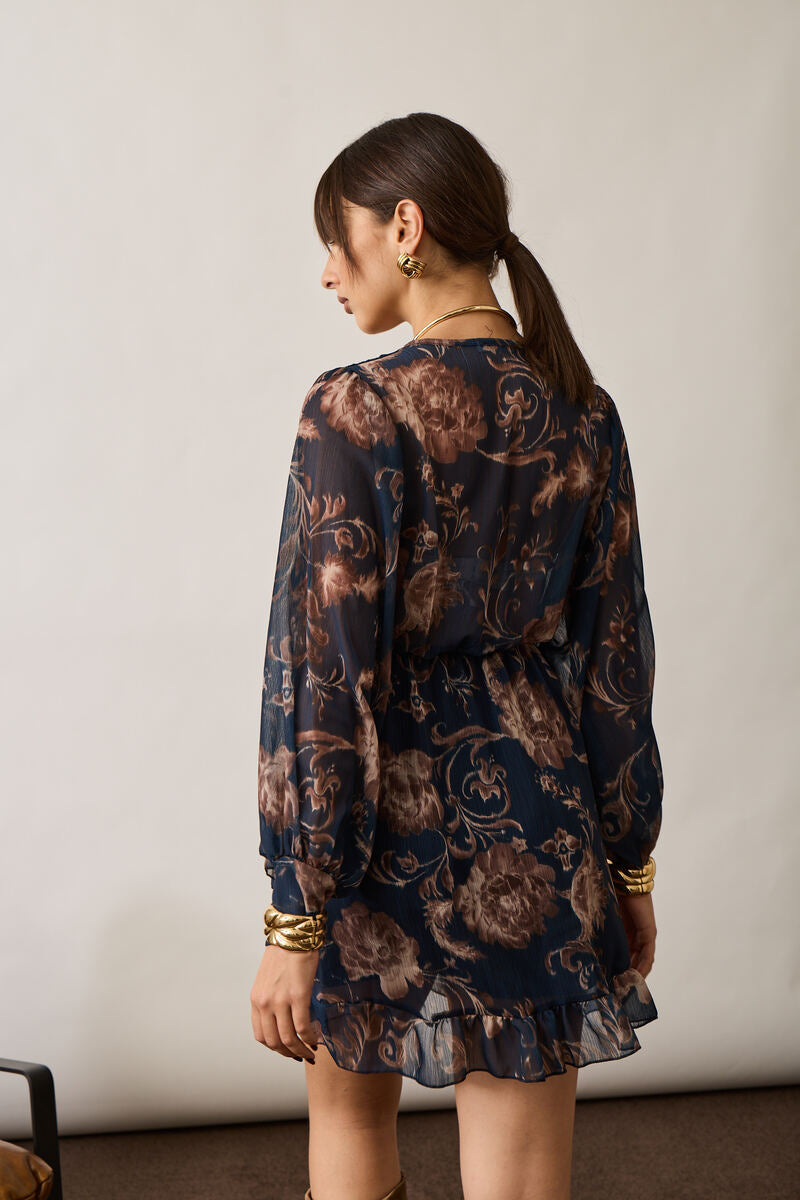 Abito Peonia Blu|Colore:Blu