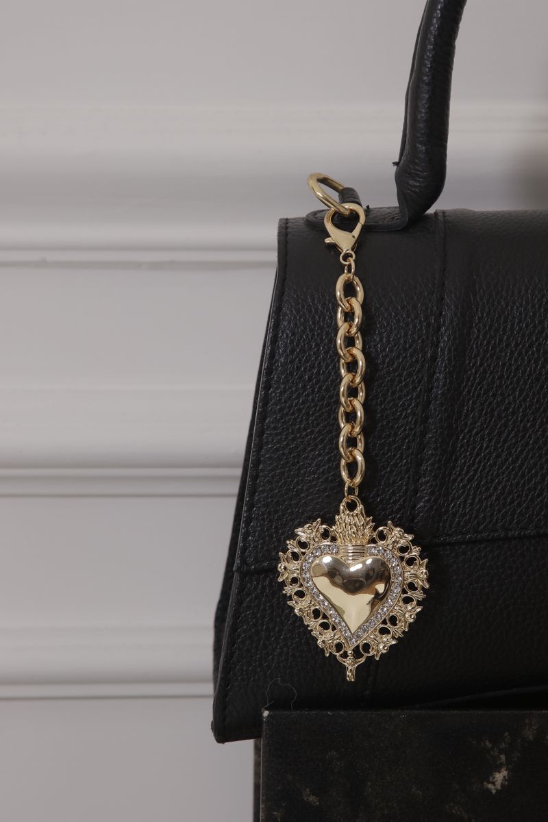 Charms Cuore Sacro Oro