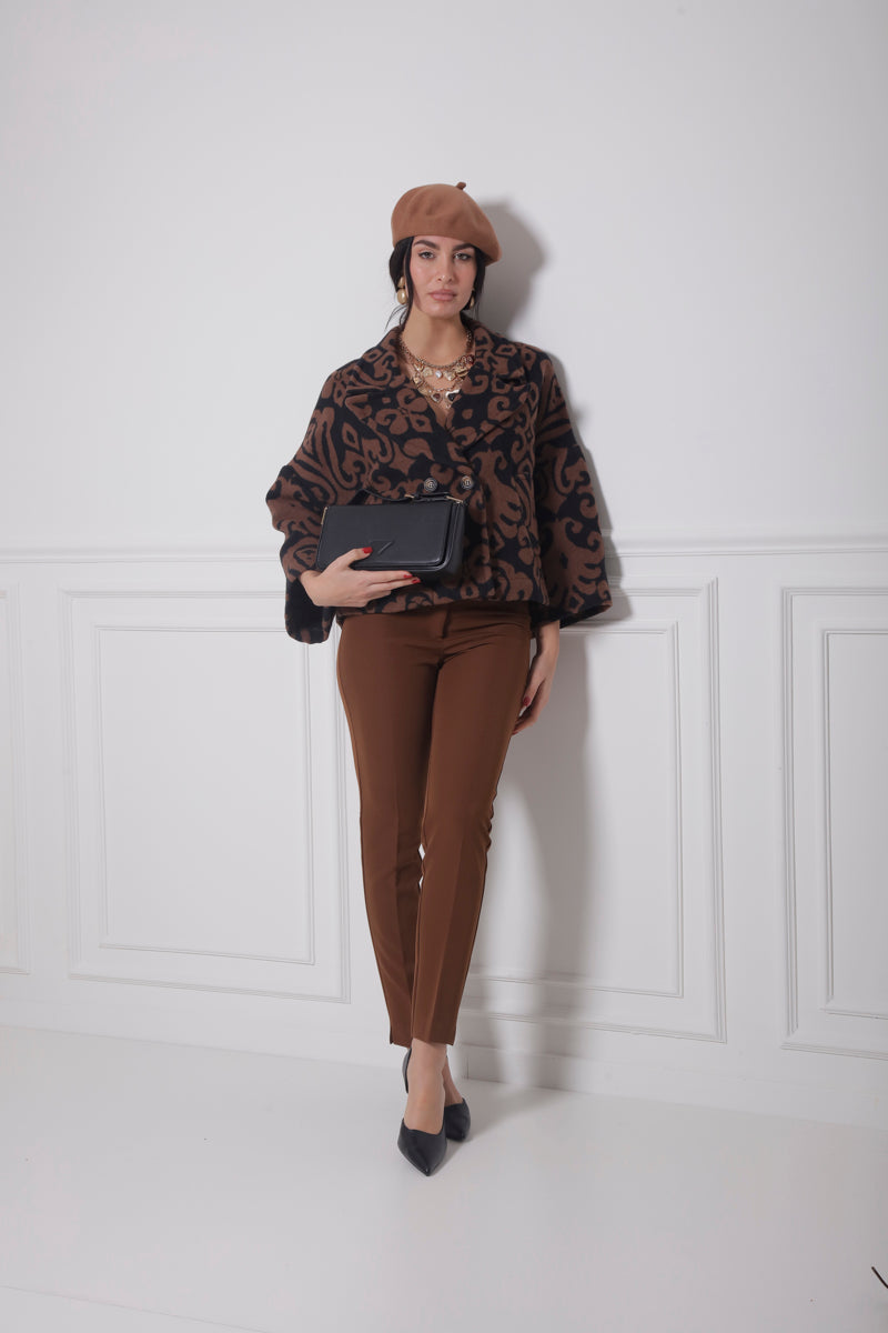 Pantalone Capri Siena Cacao