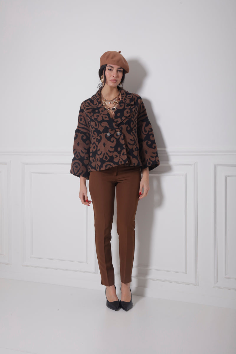 Pantalone Capri Siena Cacao