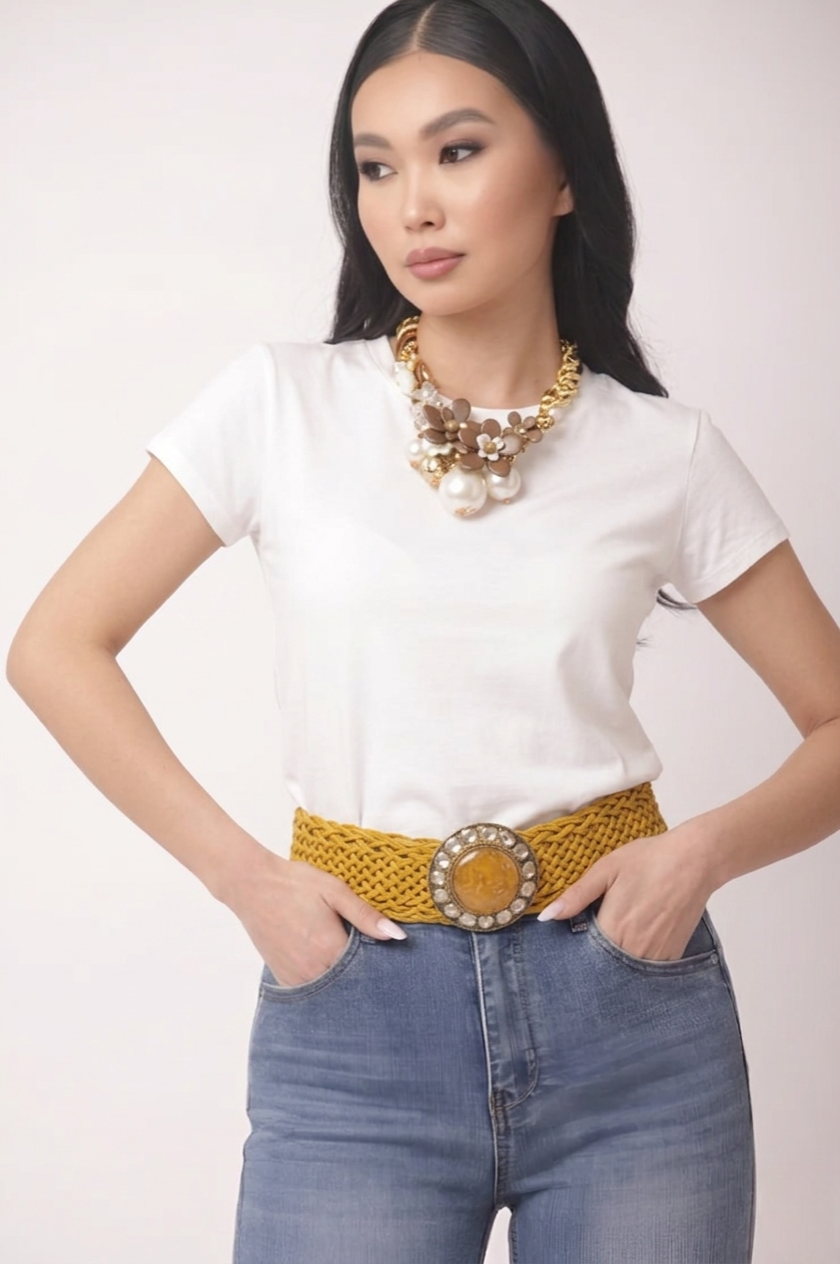 T-Shirt Basic Panna