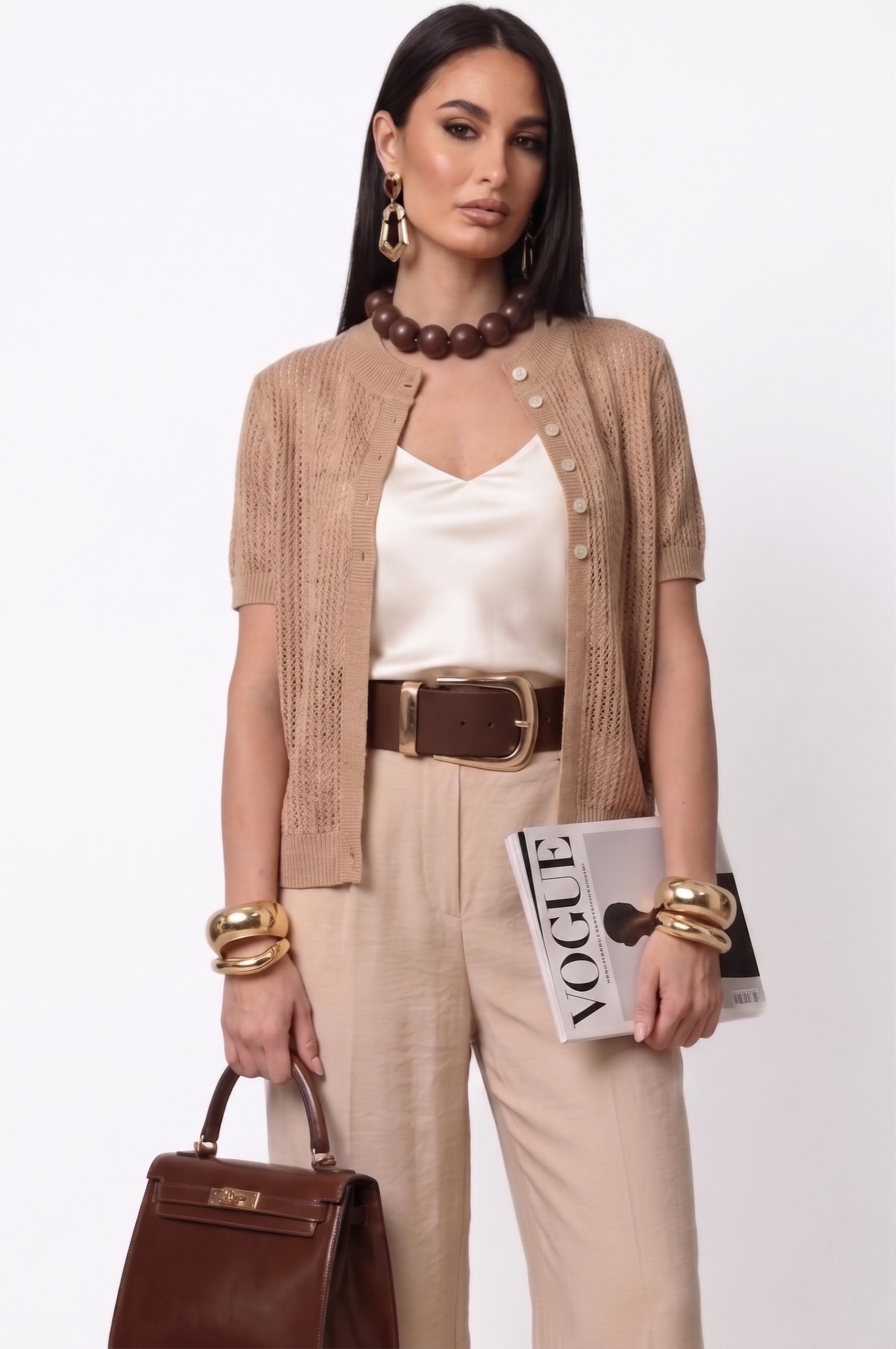 Cardigan Lea Cammello