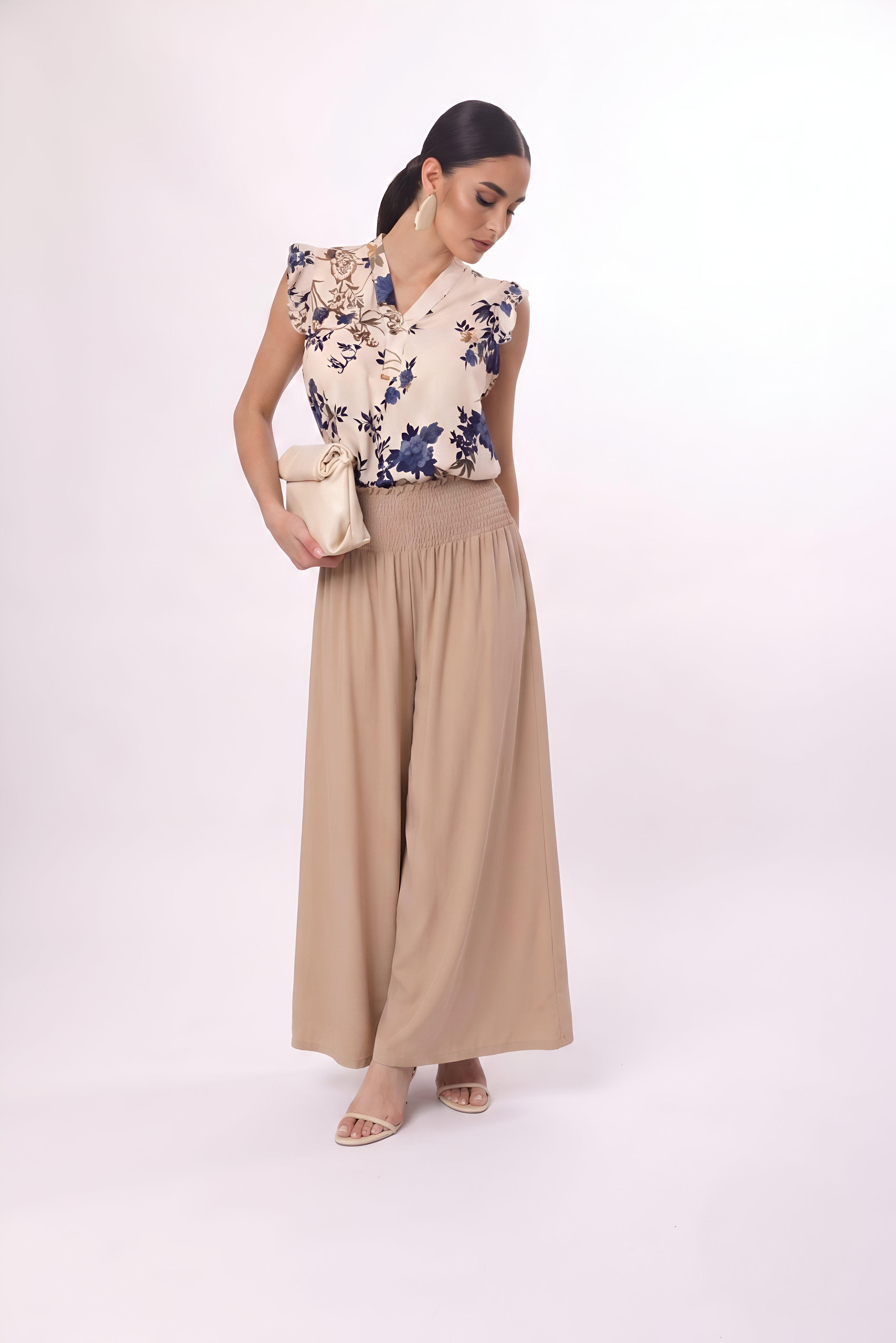 Pantagonna Con Elastico Beige PREORDINA