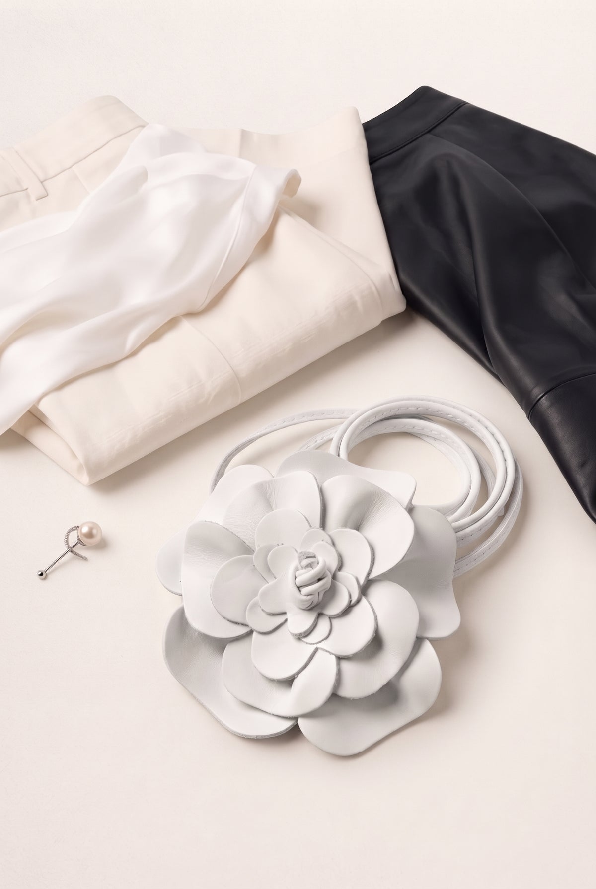 Cintura Fiore Bianco