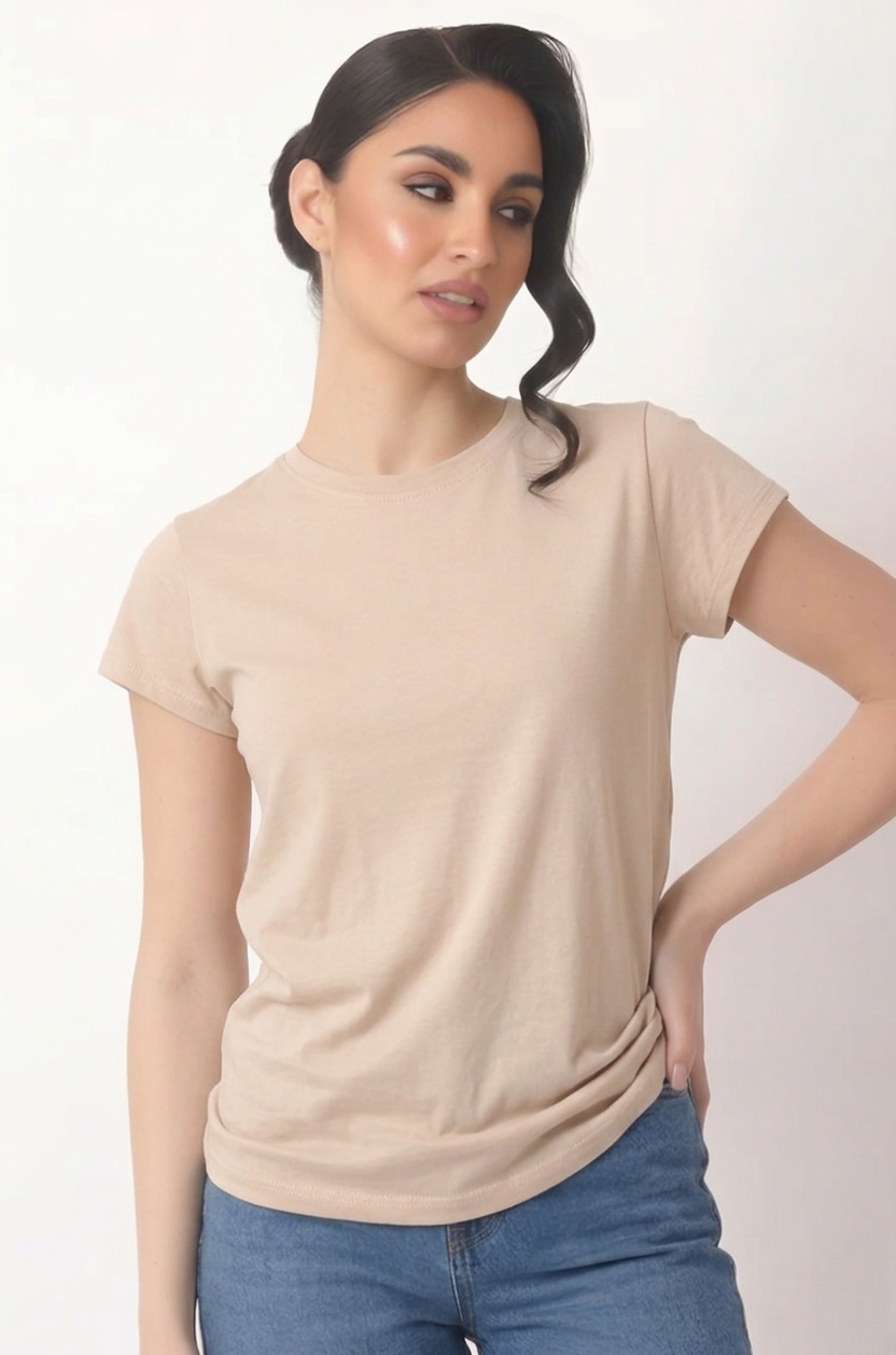 T-Shirt Basic Beige
