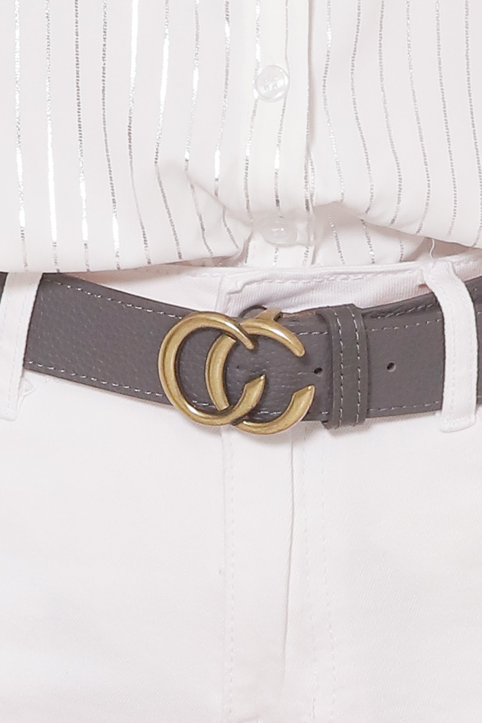 Cintura Basic Grigio Antracite