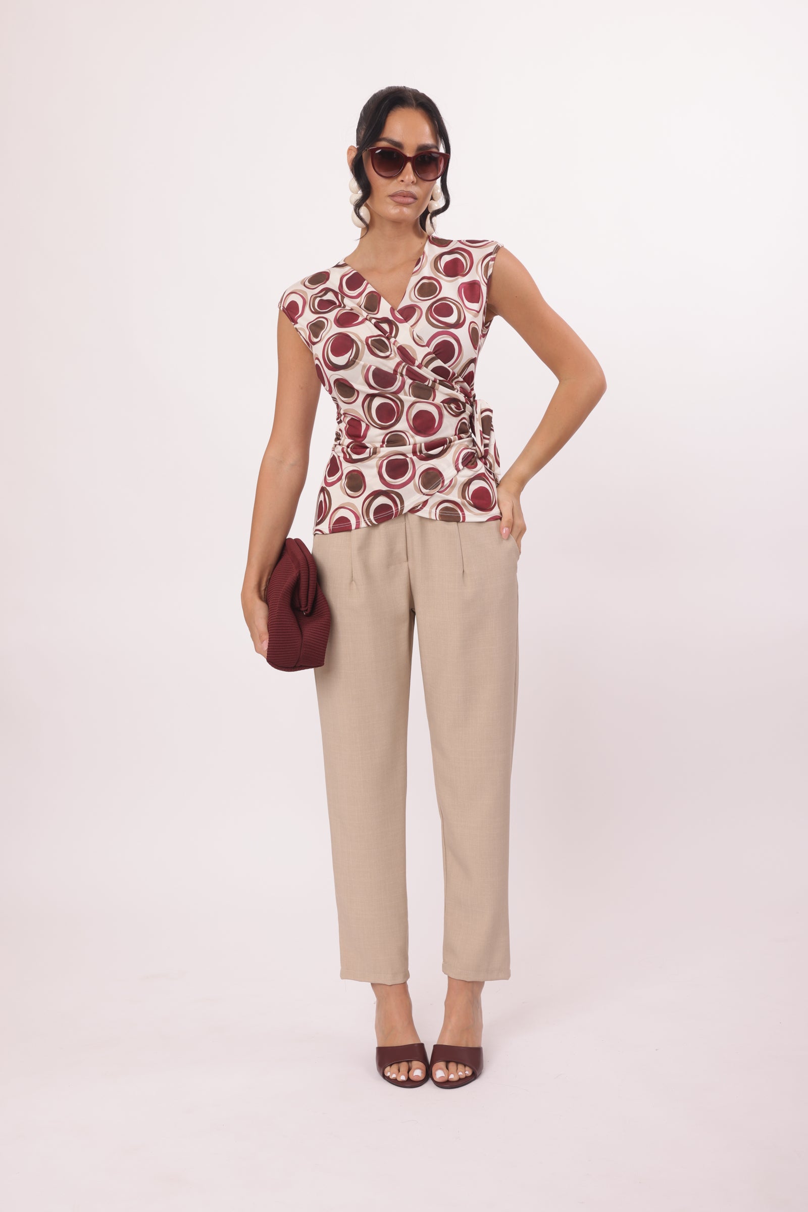 Pantalone Pratico Beige