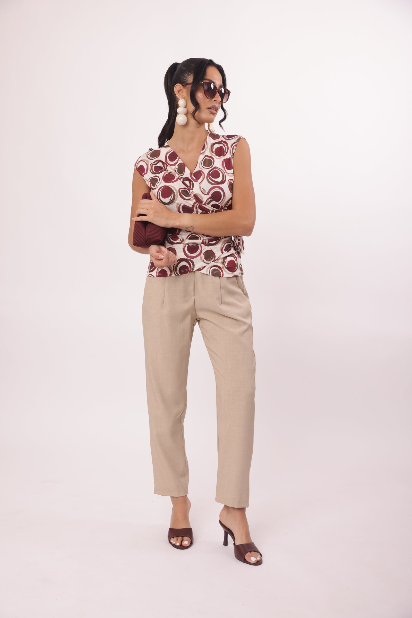 Pantalone Pratico Beige