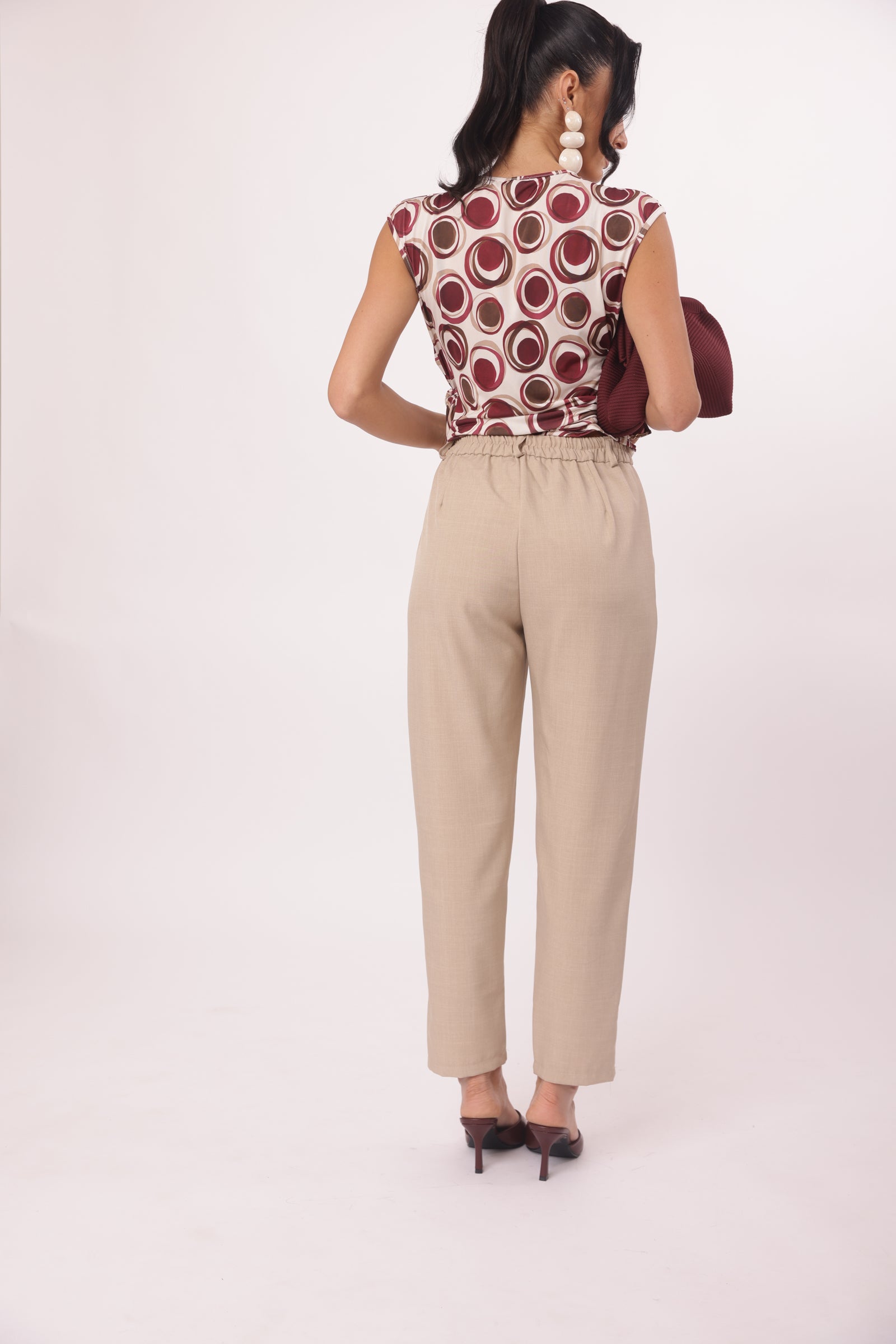 Pantalone Pratico Beige