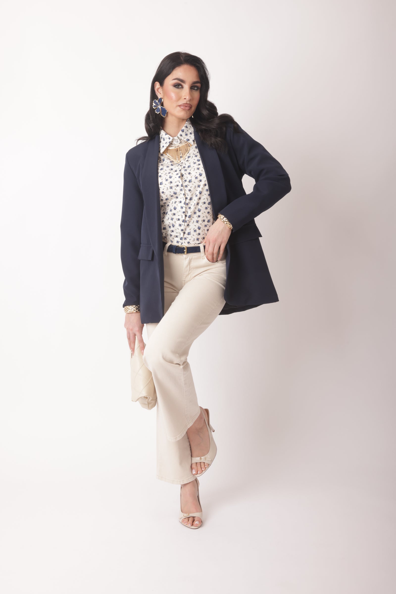 Pantalone Stephanie Gesso