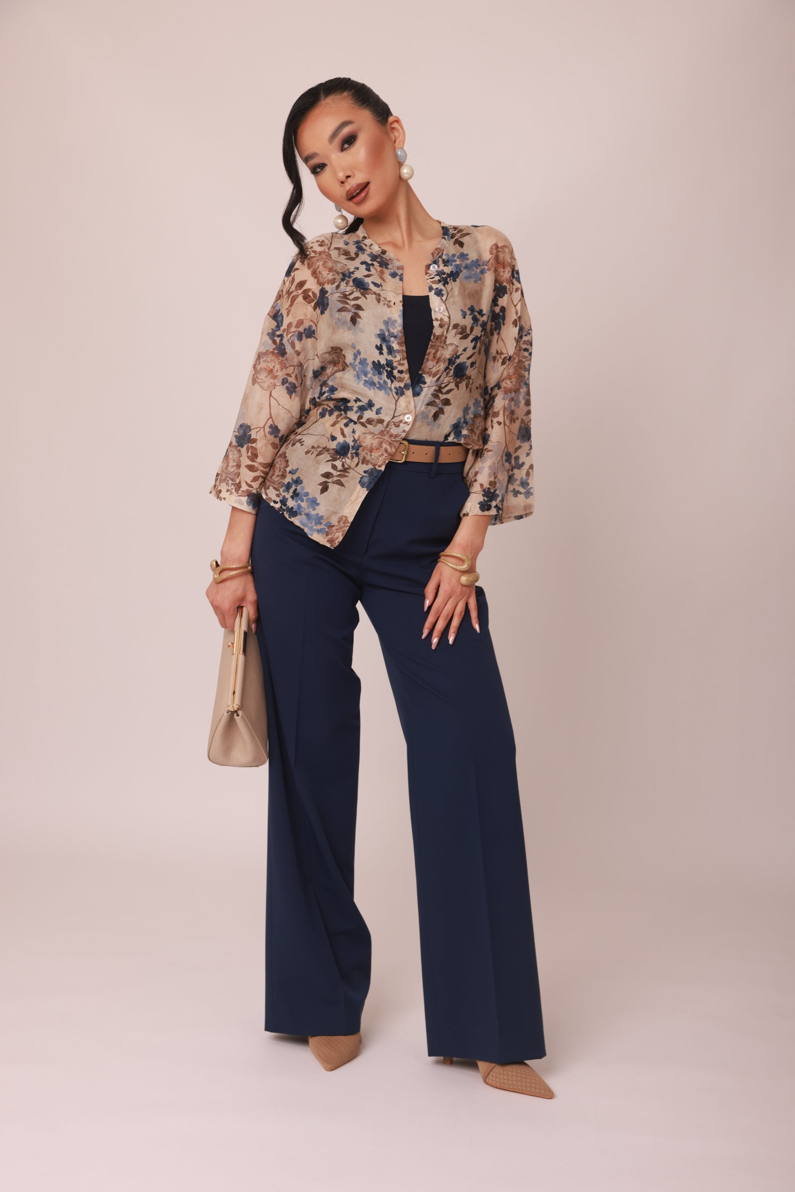 Pantalone Office Blu