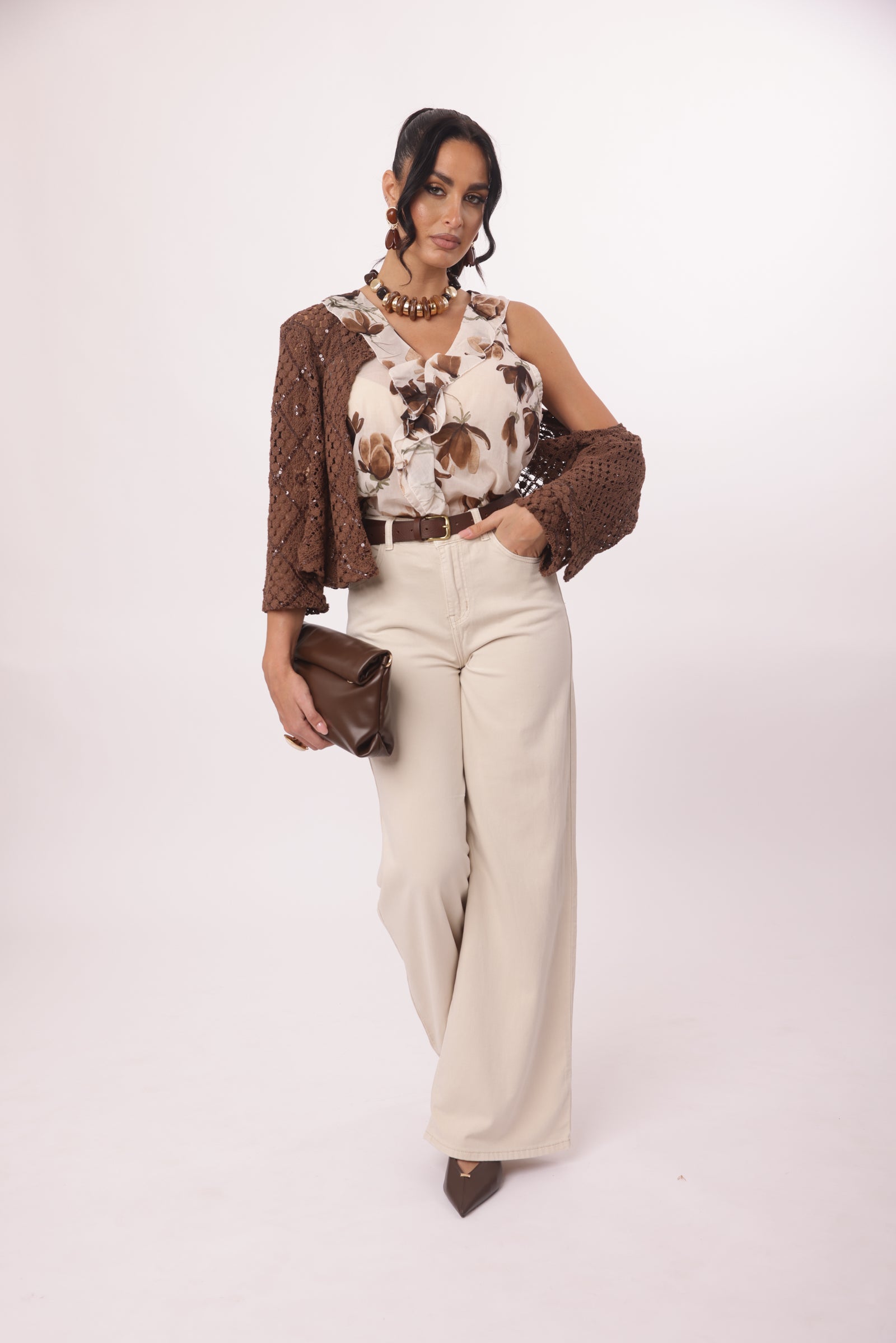 Pantalone Vienna Beige