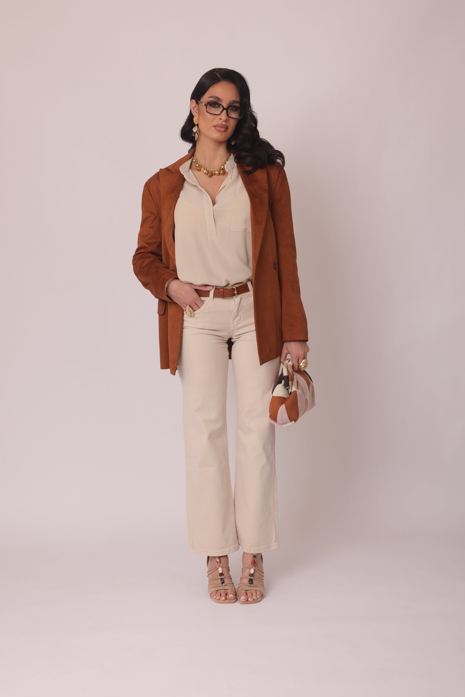 Pantalone Stephanie Gesso