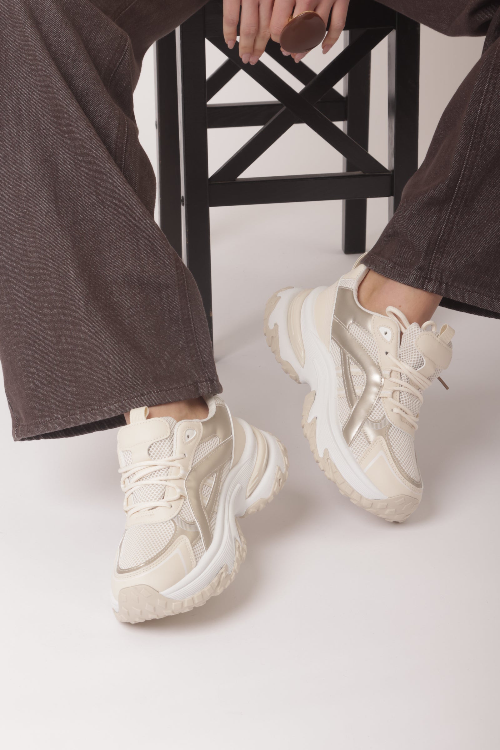 Sneakers City Beige