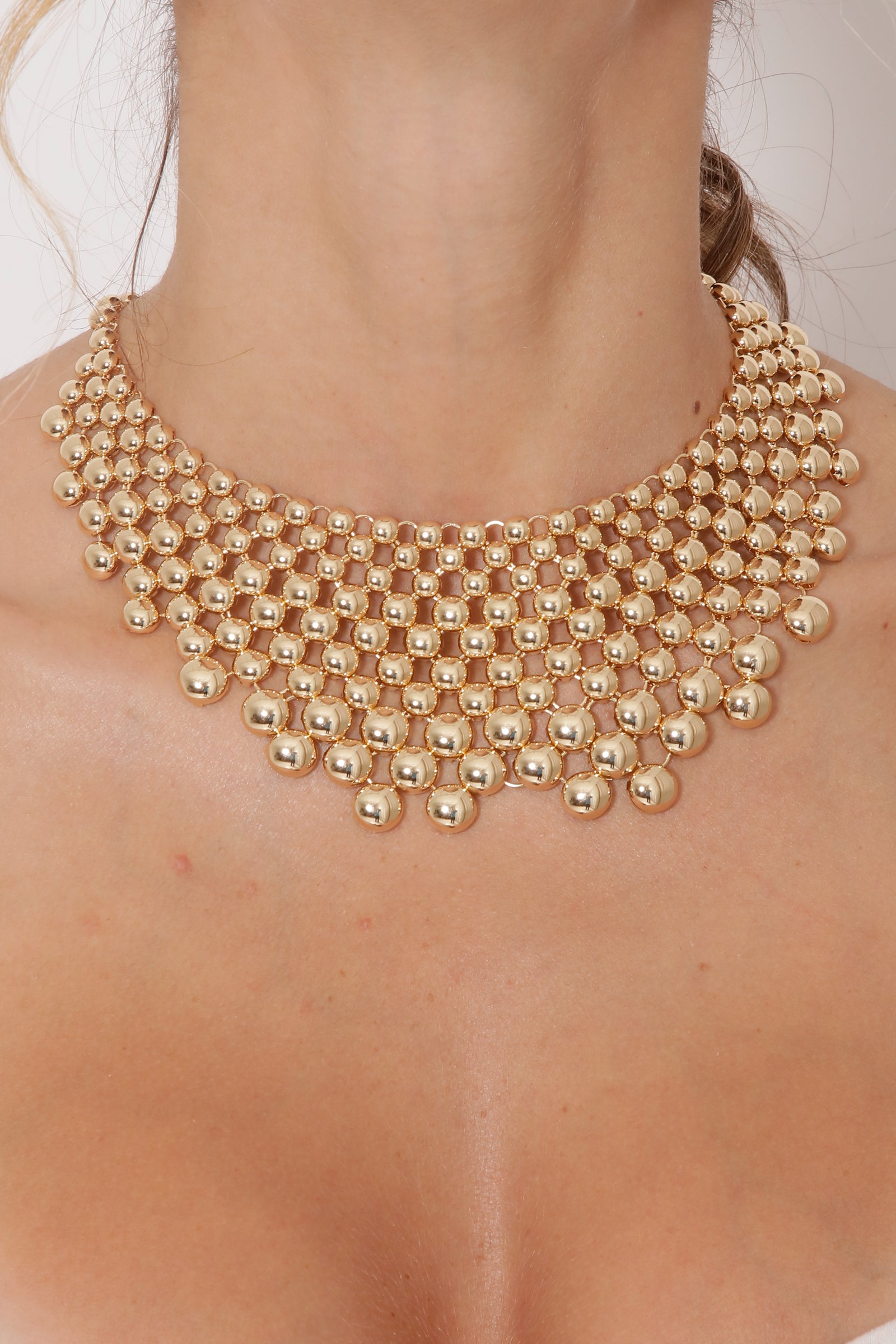 Collana Alveare Oro