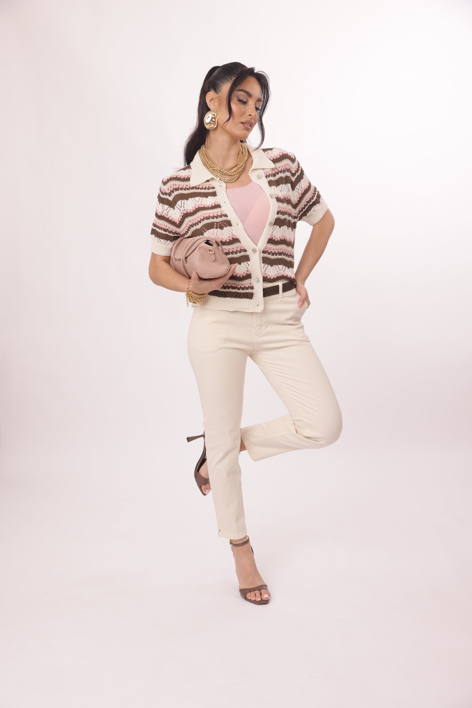 Pantalone Basic Burro