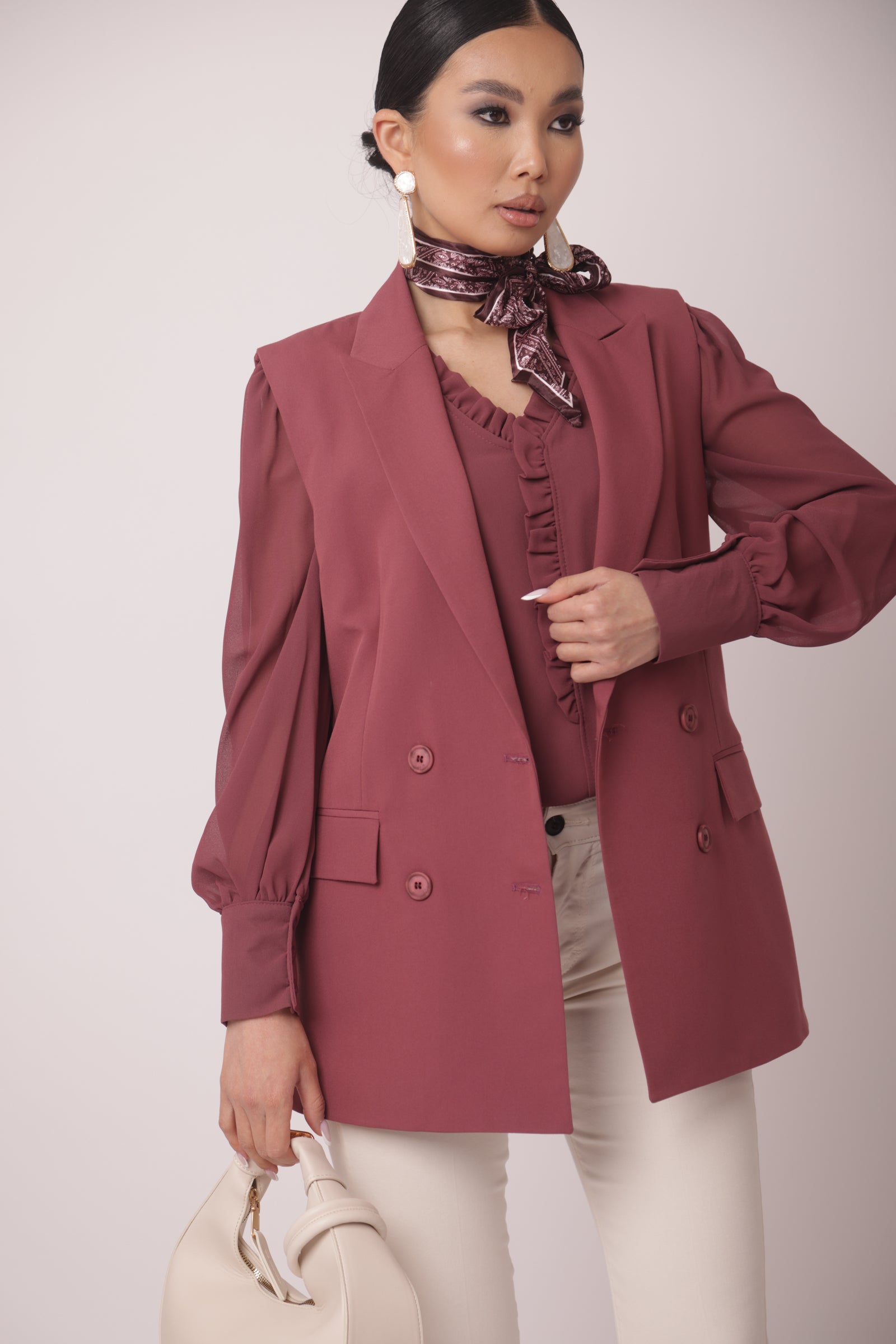 Gilet Office Rosa Pepe