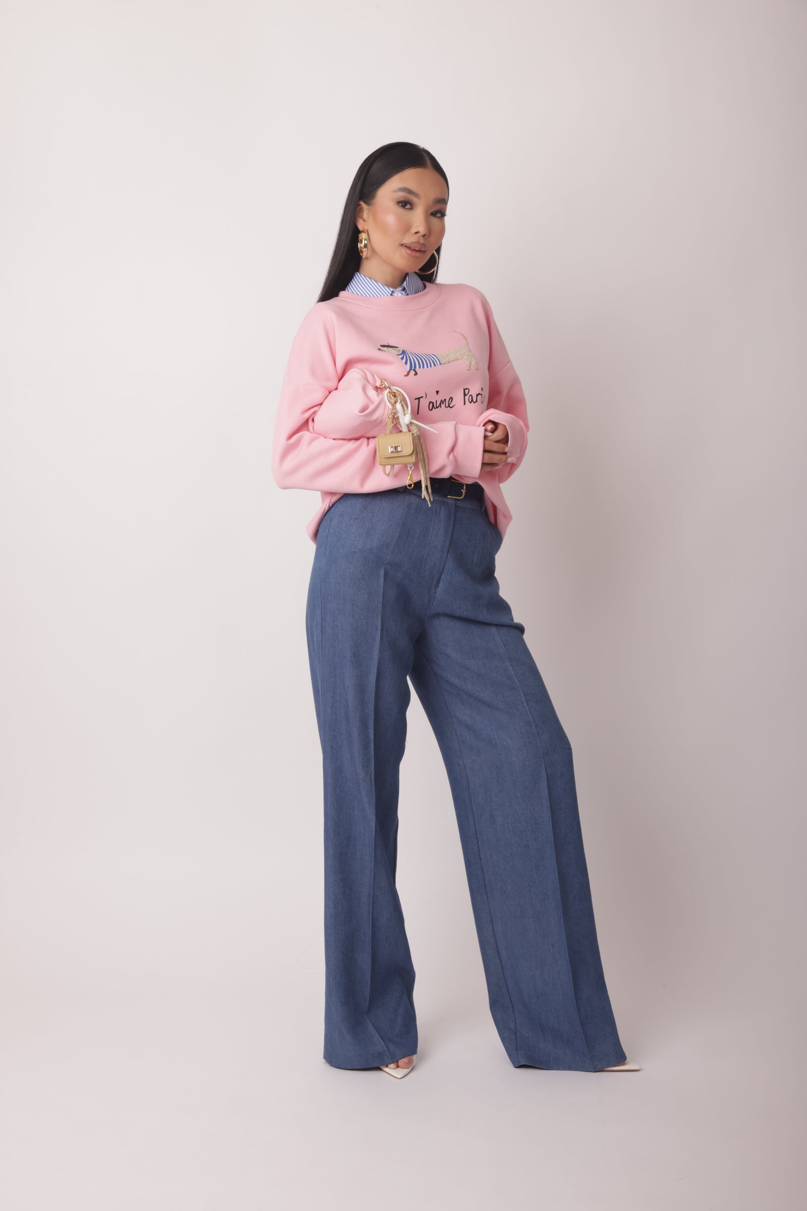 Pantalone Chambray Denim