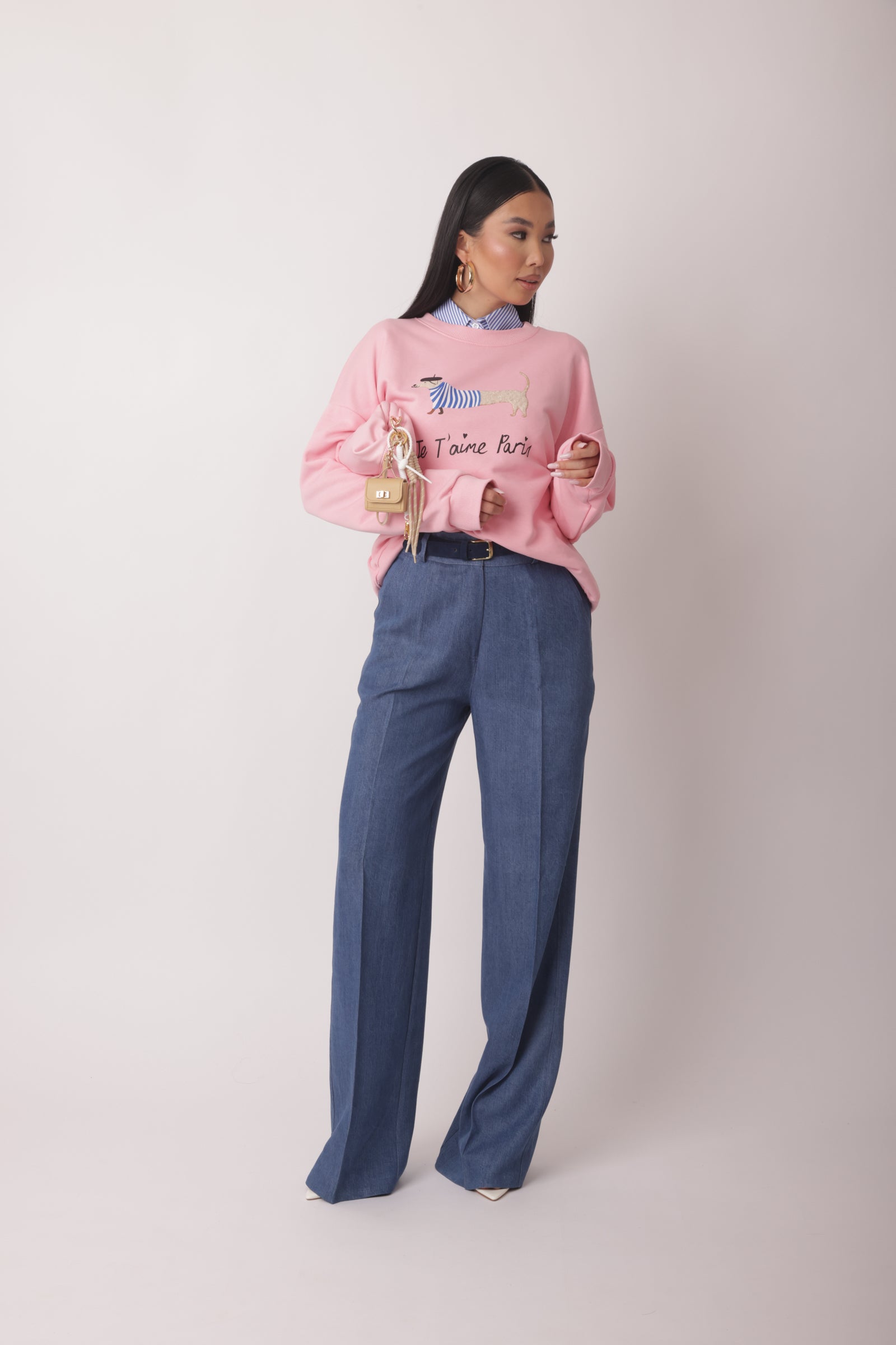 Pantalone Chambray Denim