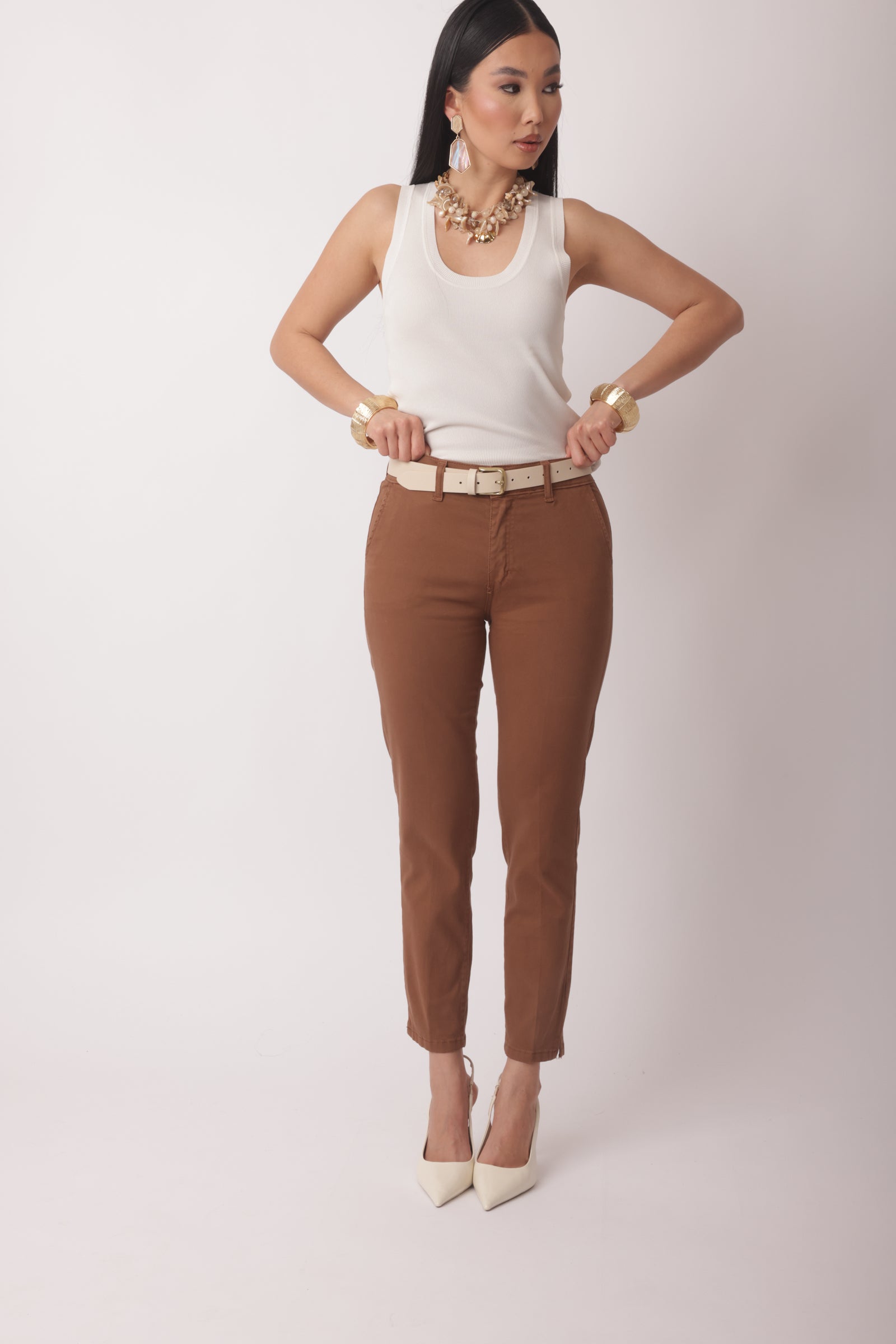 Pantalone Basic Cacao