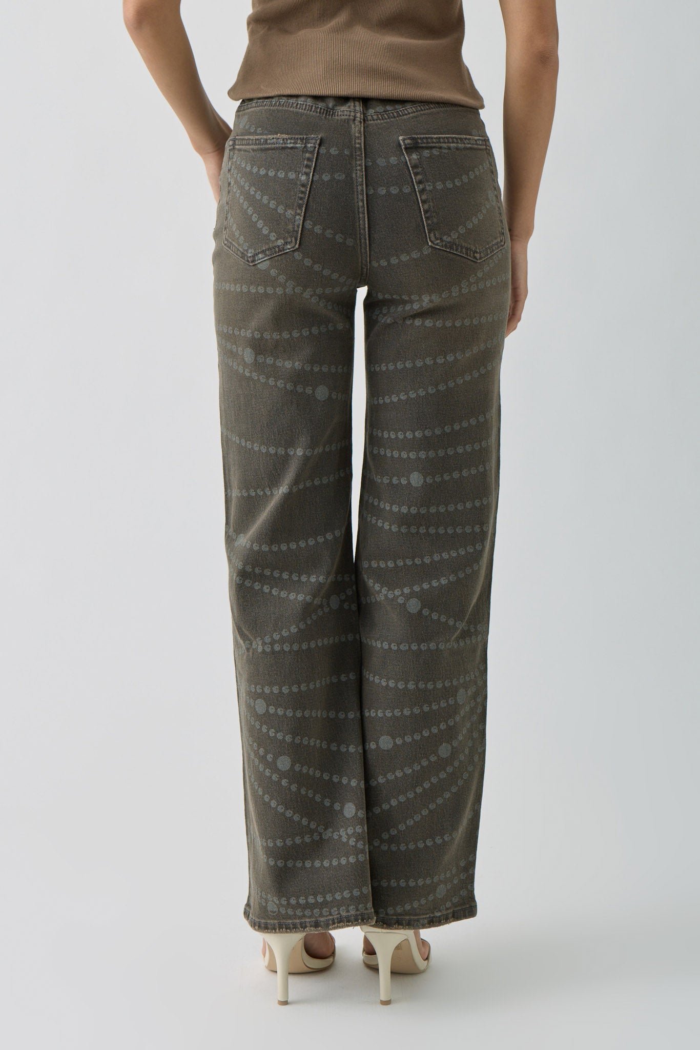 Jeans Celine Sabbia Testa Di Moro