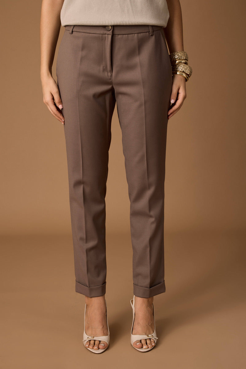 Pantalone Sartoriale Capri Tortora