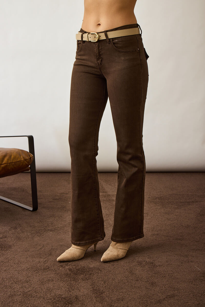 Pantalone Con Tasche E Bottoni Testa Di Moro