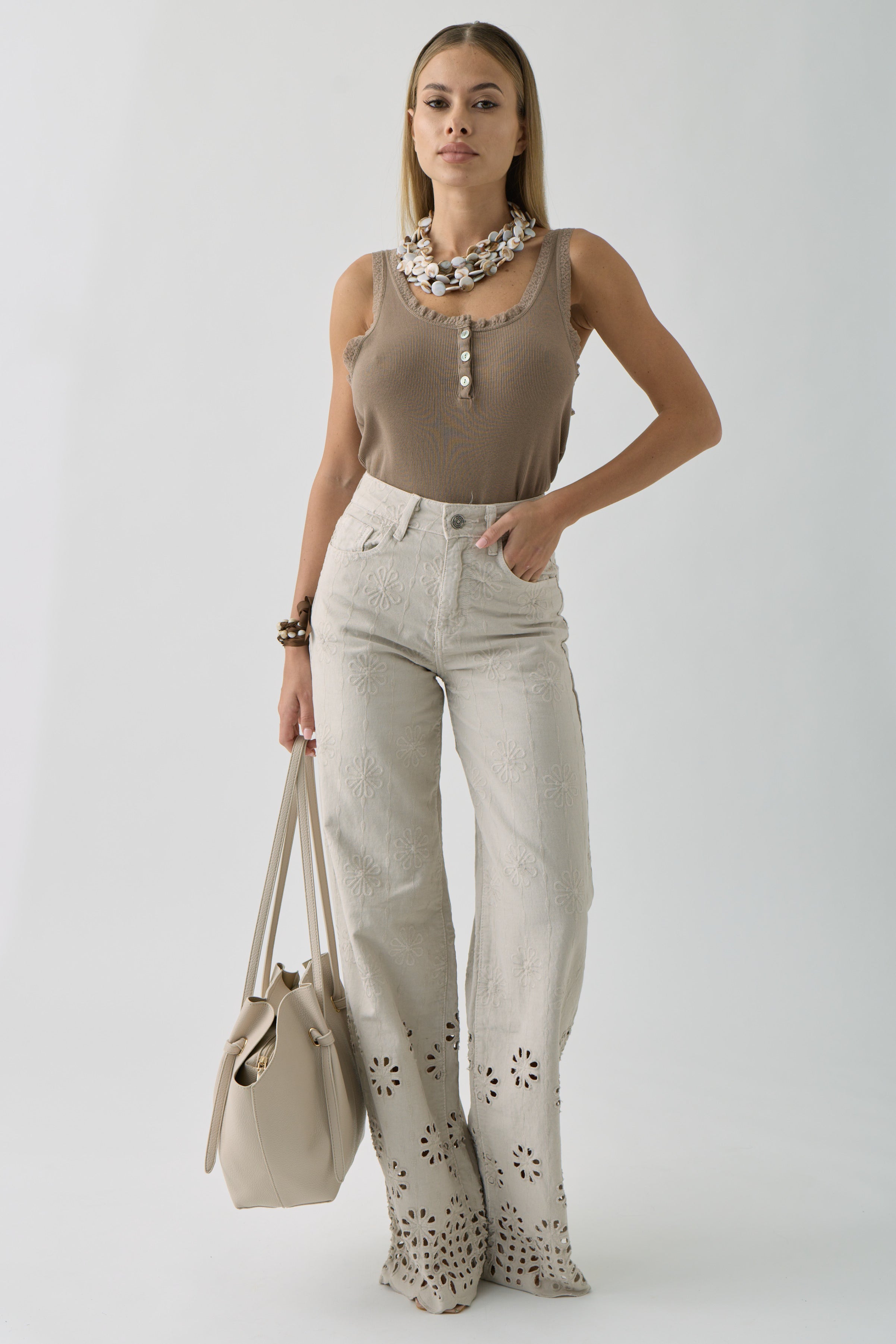 Pantalone Lulu Beige