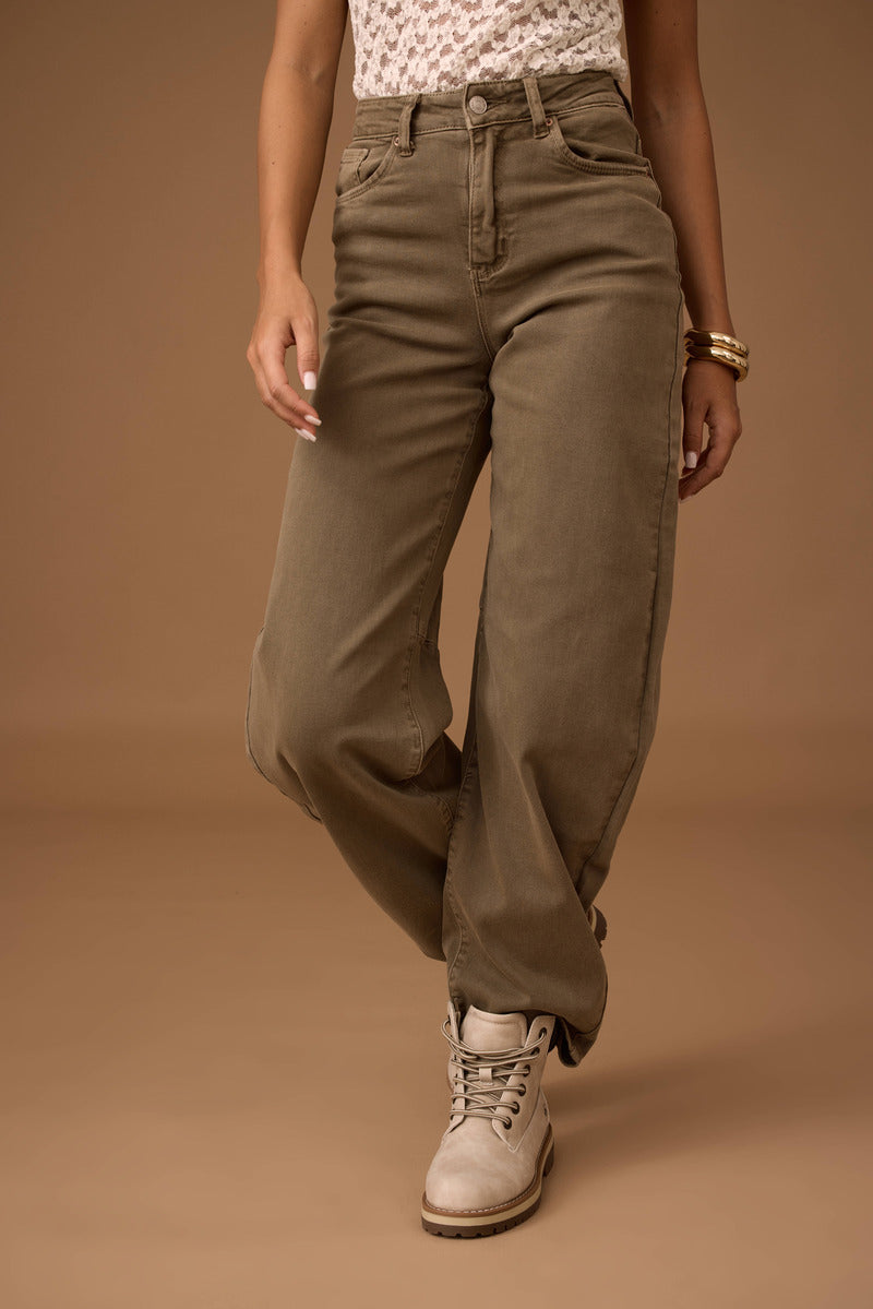 Pantalone Ballon Cammello