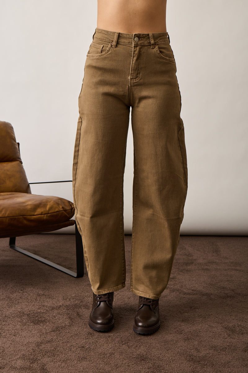 Pantalone Ballon Cammello