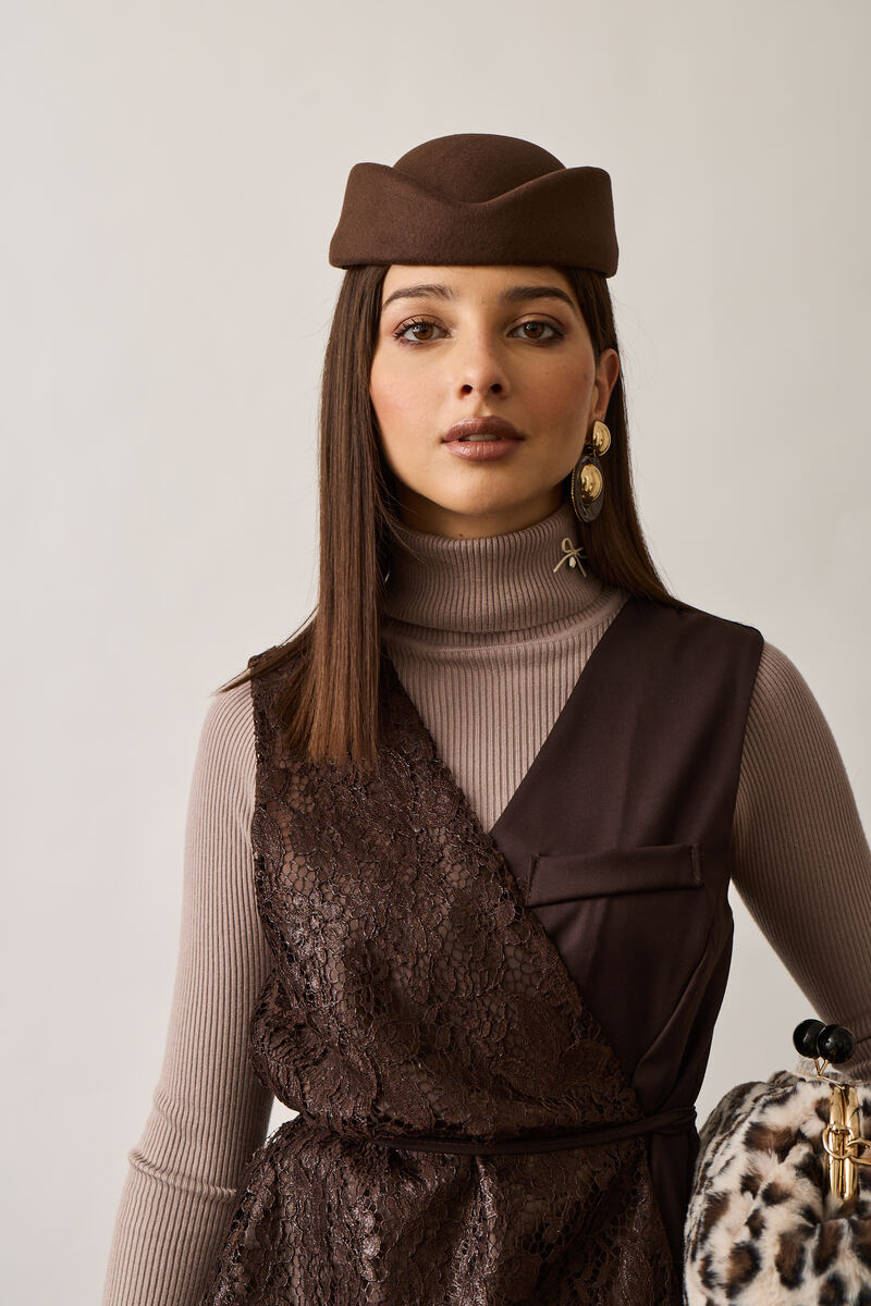 Cappello Hostess Testa Di Moro